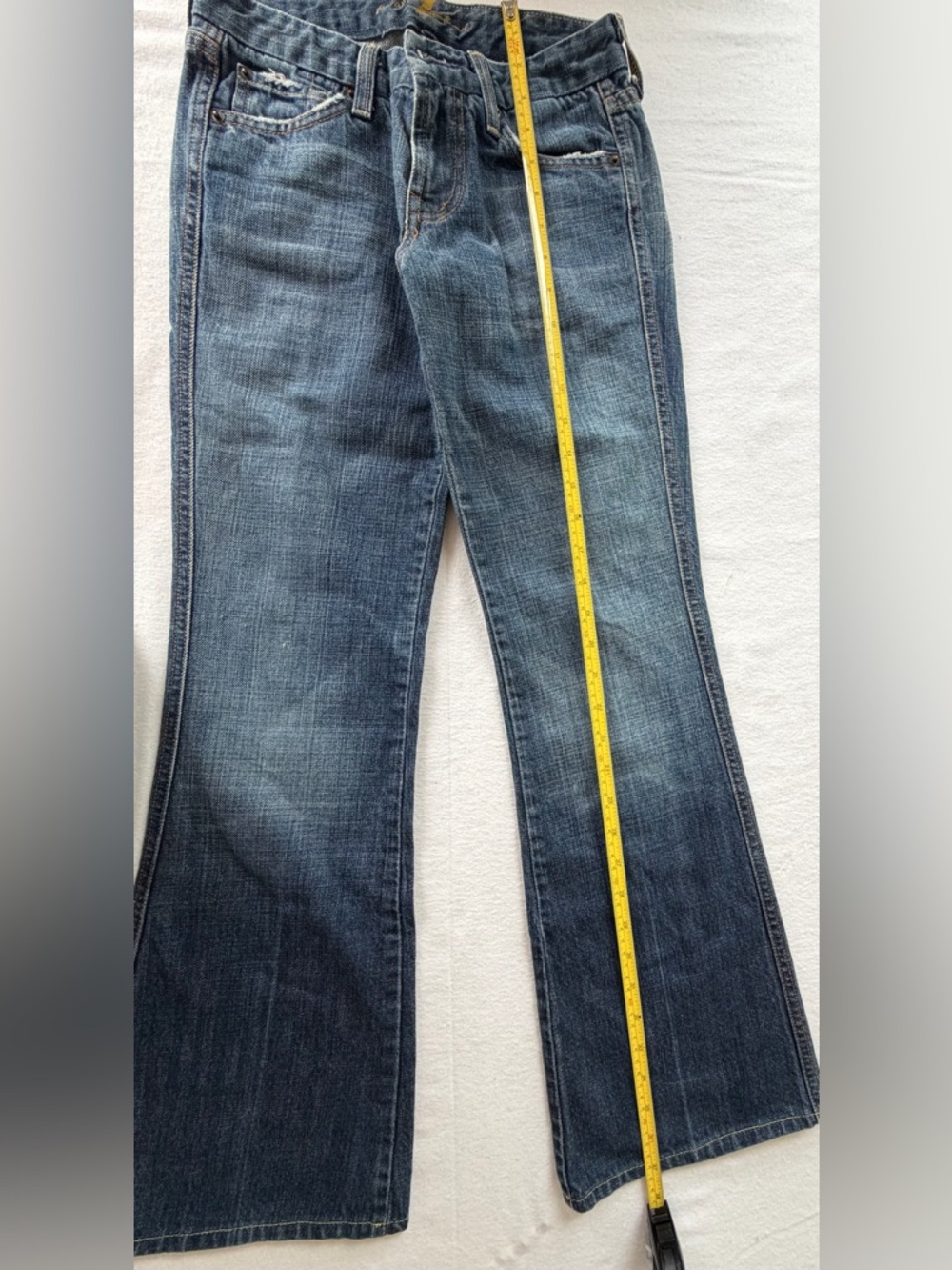 7 For All Mankind Vintage "A" Pocket
Bootcut Jeans - Made in USA - Sz 26 - Picture 7 of 15